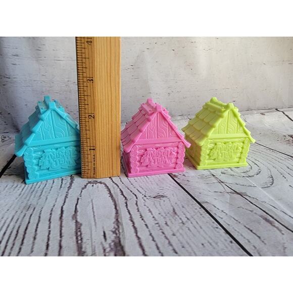 2016 Jazzwares Wildworks Animal Jam Peacock Turtle 3 Houses - Picture 9 of 9